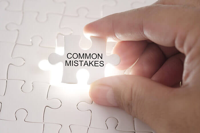 common mistakes